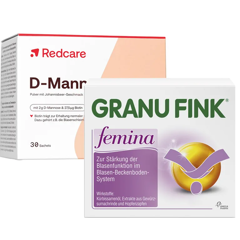 shopapotheke Redcare D-Mannose + GRANU FINK® femina