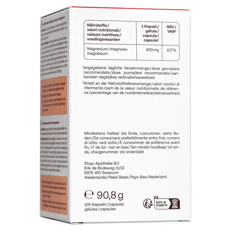 Shopapotheke Redcare Magnesium 400
