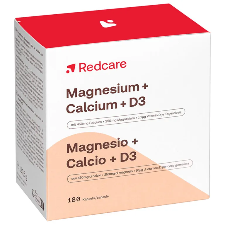 Shopapotheke Redcare Magnesium + Calcium + D3