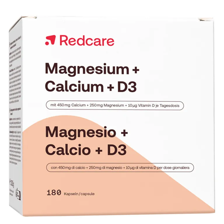 shopapotheke Redcare Magnesium + Calcium + D3