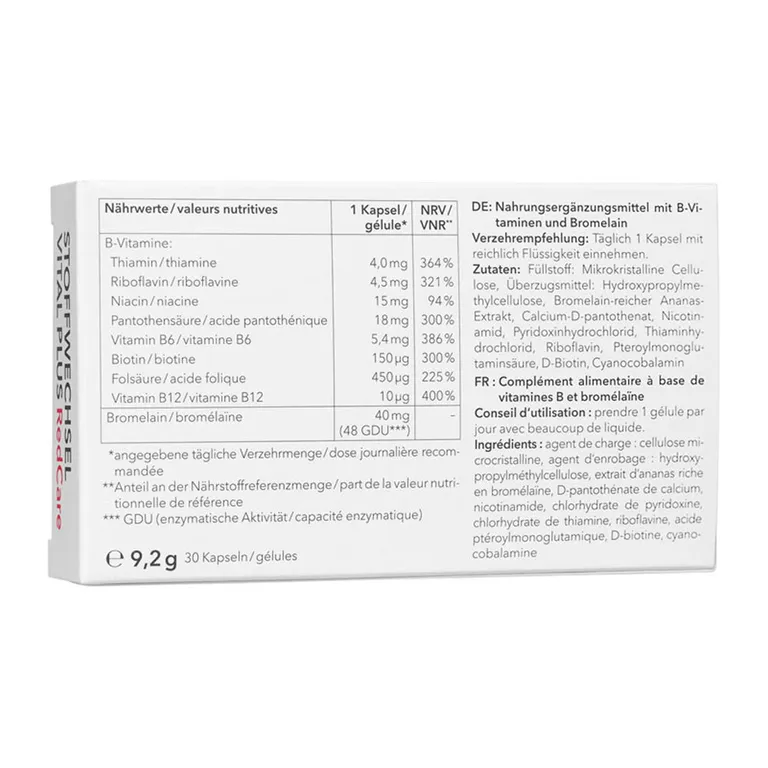 Shopapotheke Redcare Stoffwechsel Vital Plus