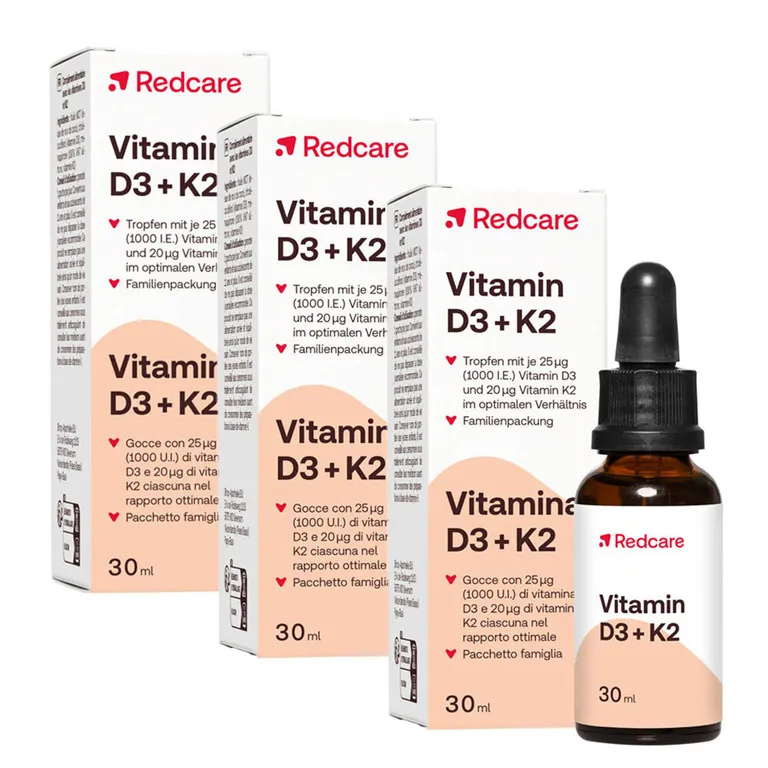 shopapotheke Redcare Vitamin D3 + K2