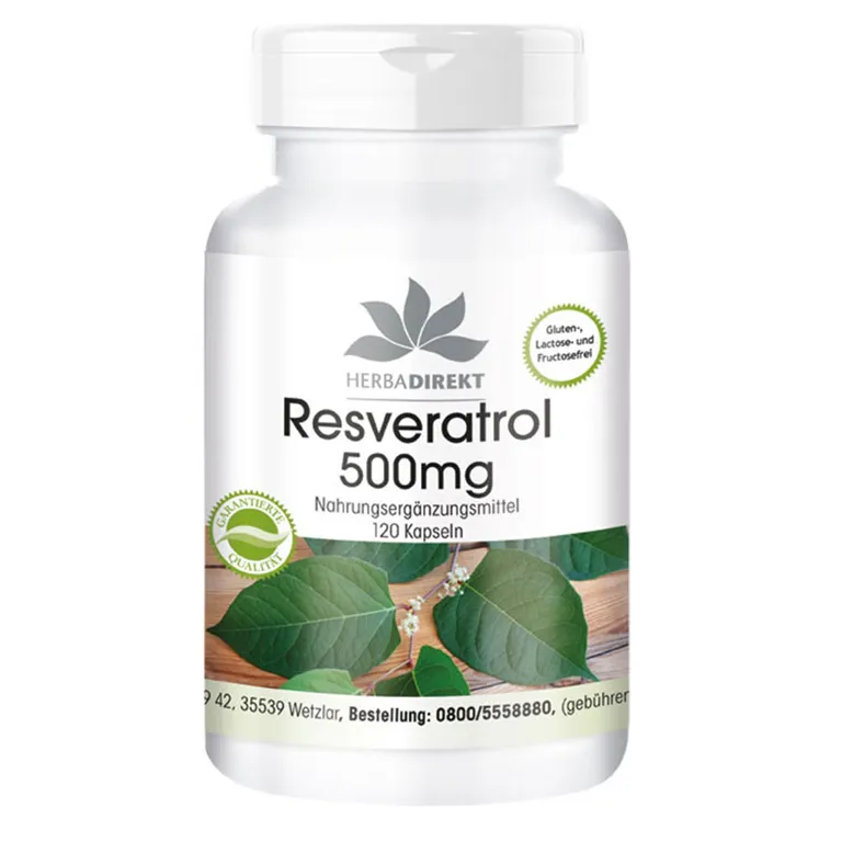 shopapotheke Resveratrol 500 mg Kapseln