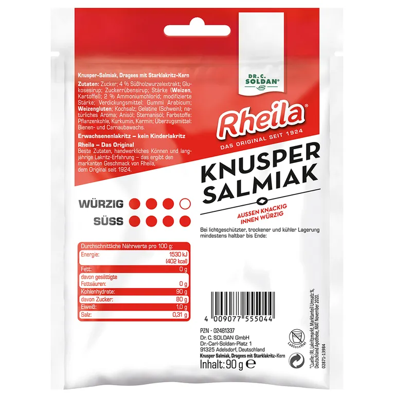 Shopapotheke Rheila® Knusper Salmiak Mit Zucker