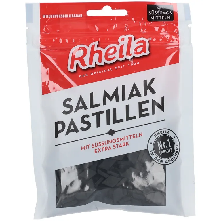 shopapotheke Rheila® Salmiak Pastillen zuckerfrei