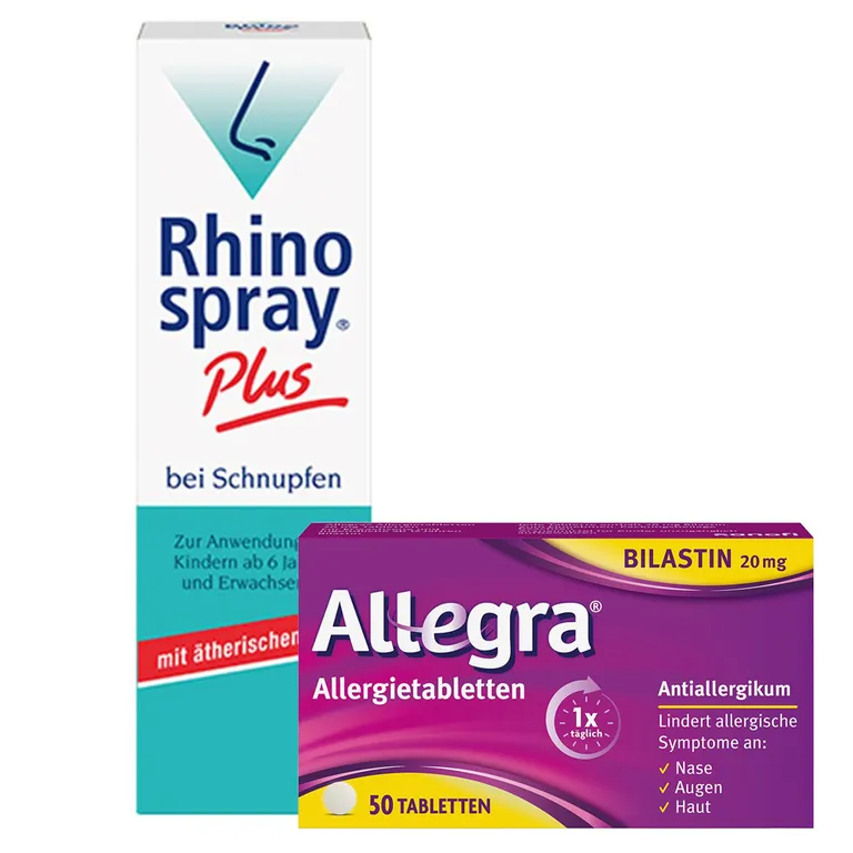 shopapotheke Rhinospray Plus Nasenspray + Allegra