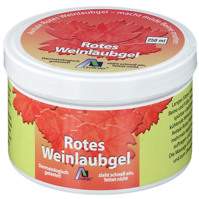 Shopapotheke Rotes Weinlaubgel