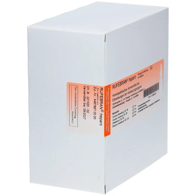 Shopapotheke RUFEBRAN® Heparo Ampullen