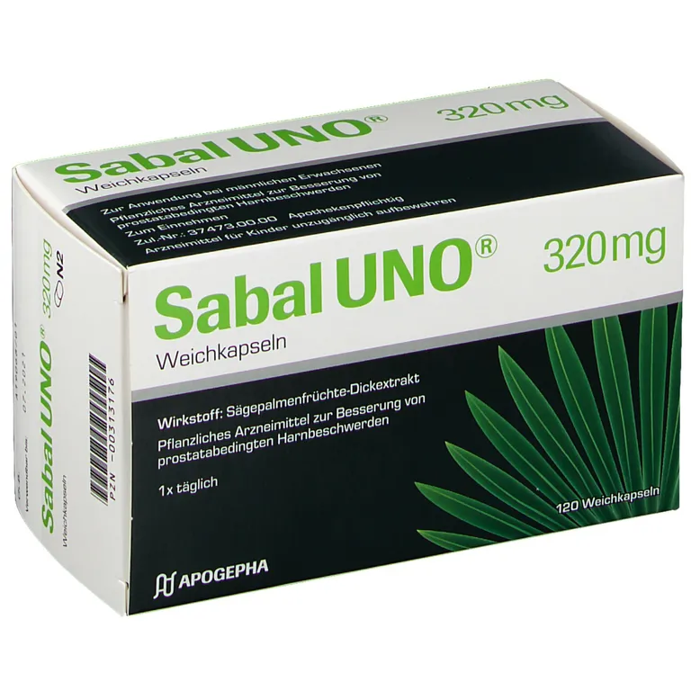 Shopapotheke SabalUNO® 320mg Weichkapseln