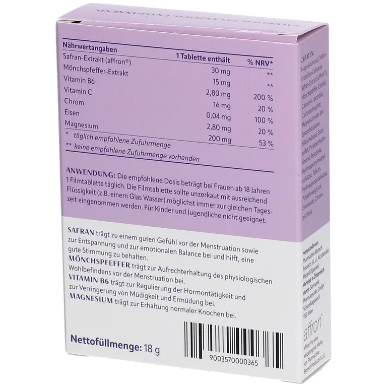 Shopapotheke Safralind® PRE DAYS