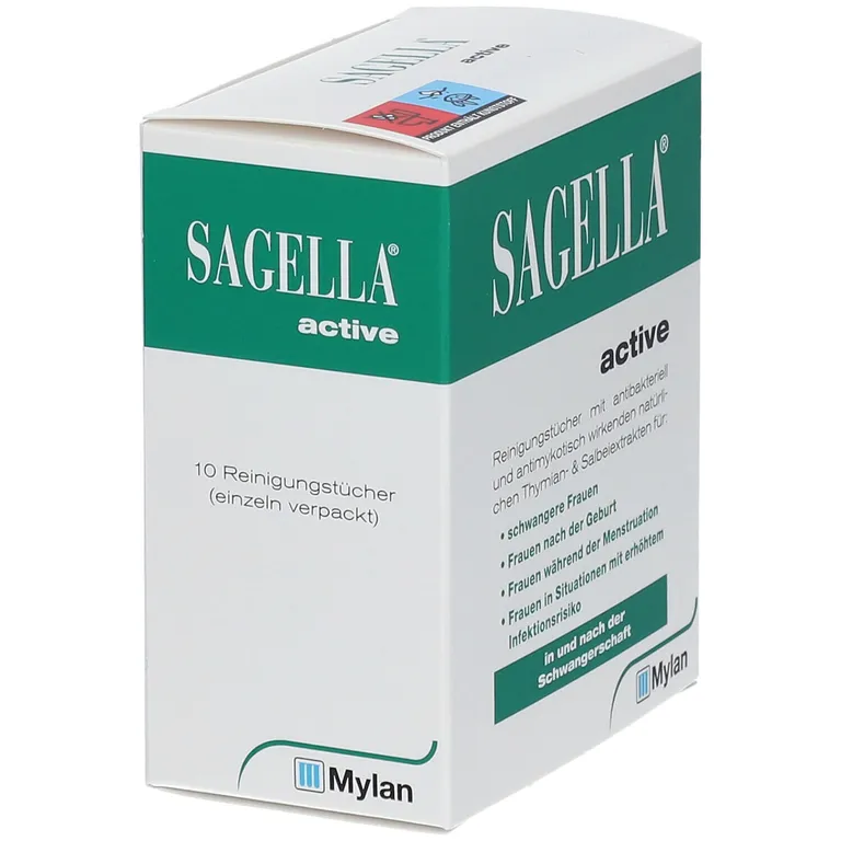 Shopapotheke SAGELLA Active Intim-Reinigungstücher