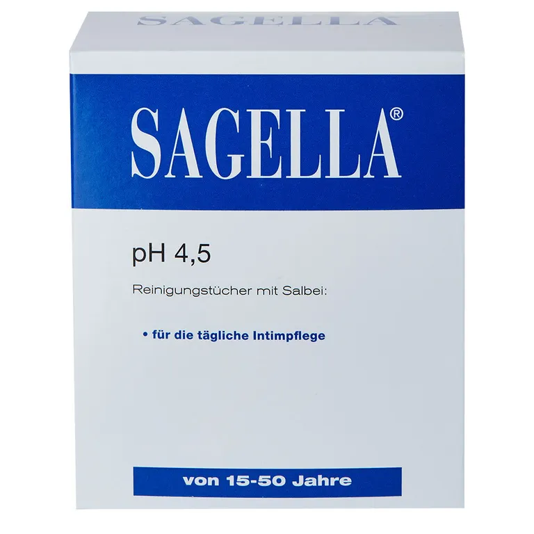 shopapotheke SAGELLA pH 4 5 Intim-Reinigungstücher