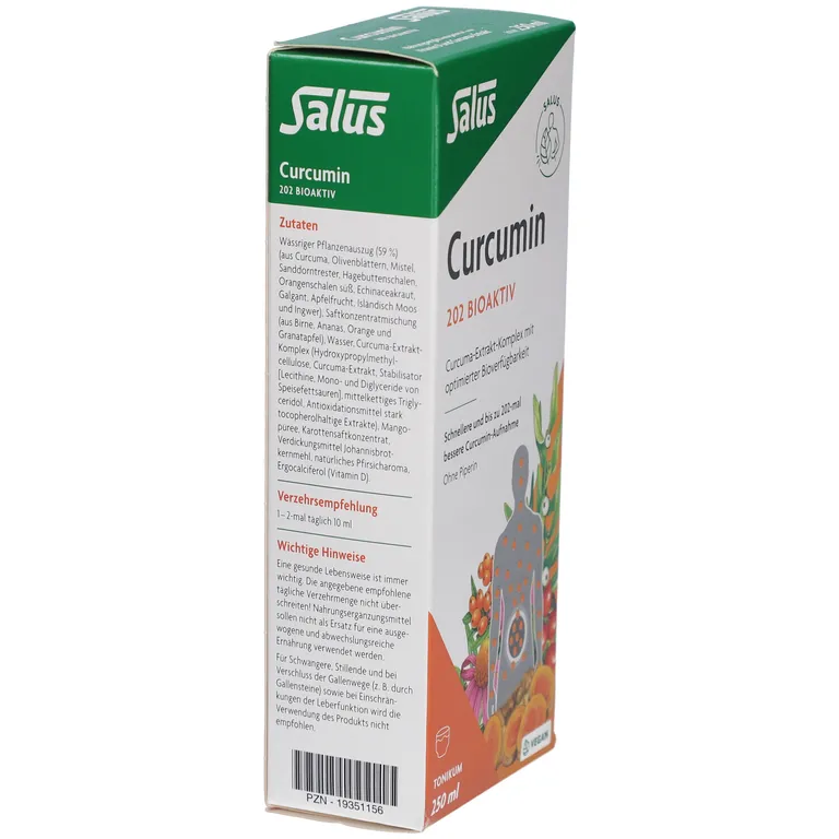 Shopapotheke Salus Curcumin 202 Bioaktiv Tonikum