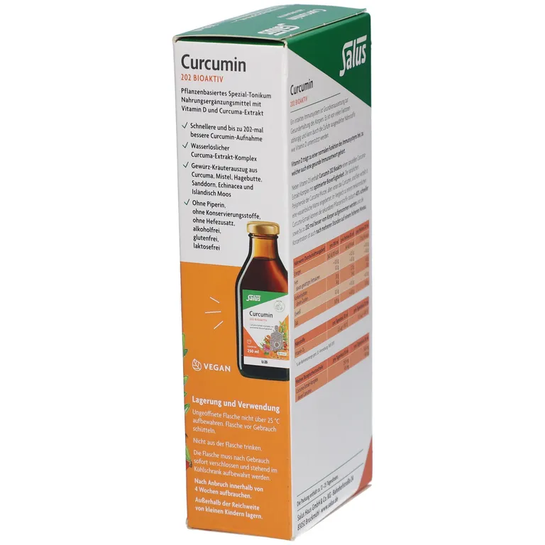Shopapotheke Salus Curcumin 202 Bioaktiv Tonikum