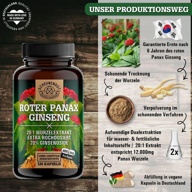 Shopapotheke Scheunengut® Roter Panax Ginseng