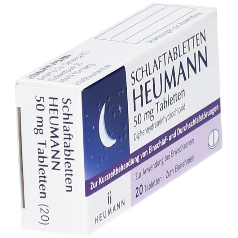 Shopapotheke SCHLAFTABLETTEN HEUMANN 50 Mg