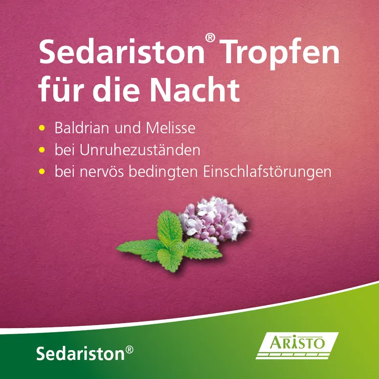 Shopapotheke Sedariston® Tropfen Für Die Nacht