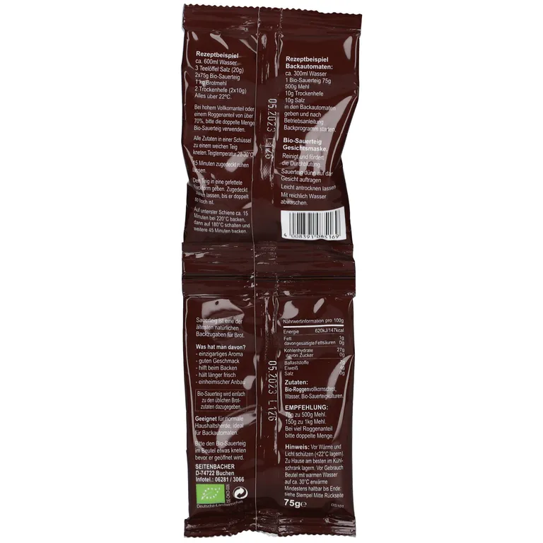 Shopapotheke Seitenbacher® Bio Natur Sauerteig