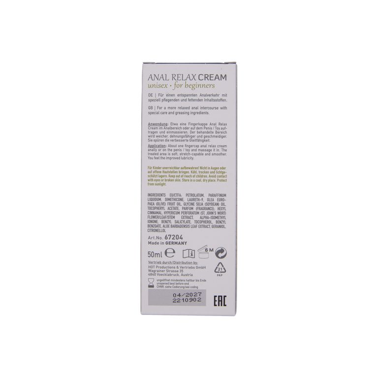 Shopapotheke Shiatsu *Anal Relax Cream*