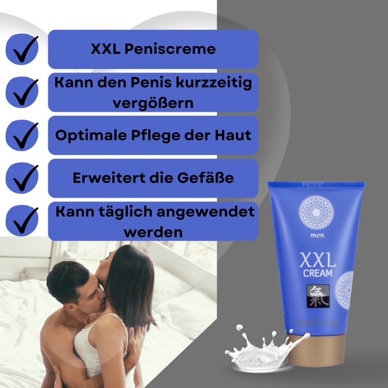Shopapotheke Shiatsu - XXL Penis Creme