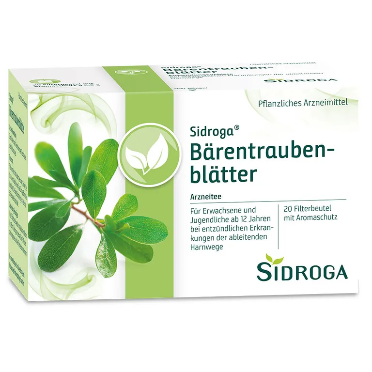 Shopapotheke Sidroga® Bärentraubenblättertee