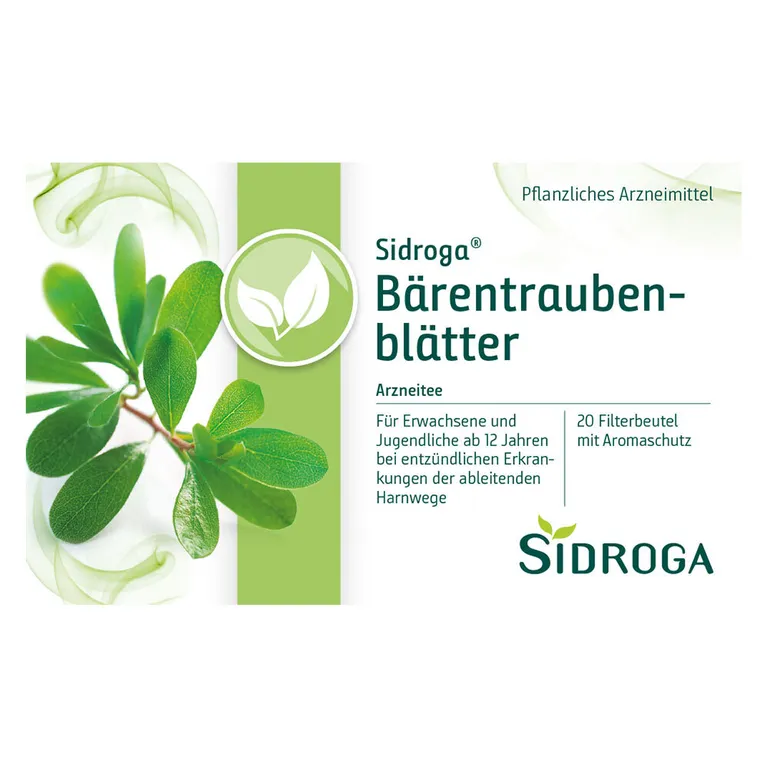 Shopapotheke Sidroga® Bärentraubenblättertee