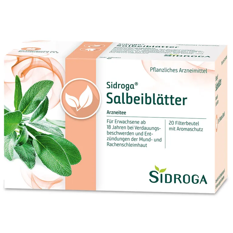 Shopapotheke Sidroga® Salbeiblättertee