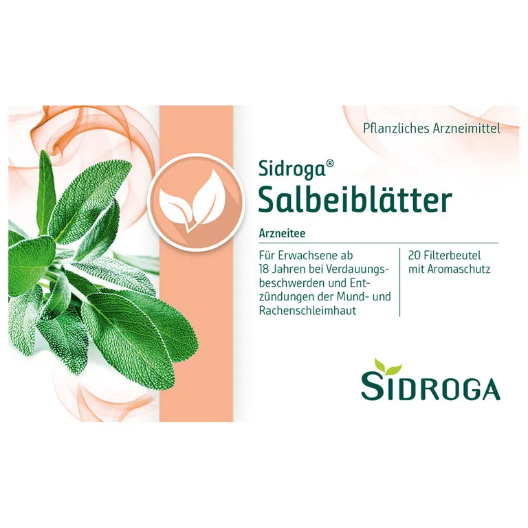 Shopapotheke Sidroga® Salbeiblättertee
