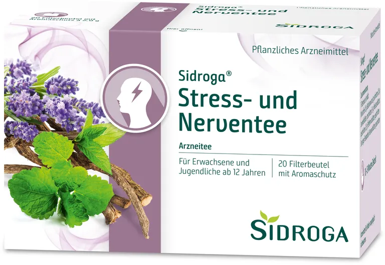 shopapotheke Sidroga® Stress- und Nerventee