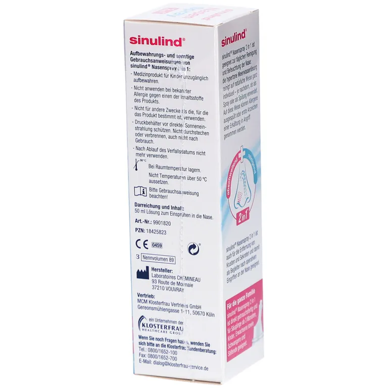 Shopapotheke Sinulind® 2in1 Nasenspray