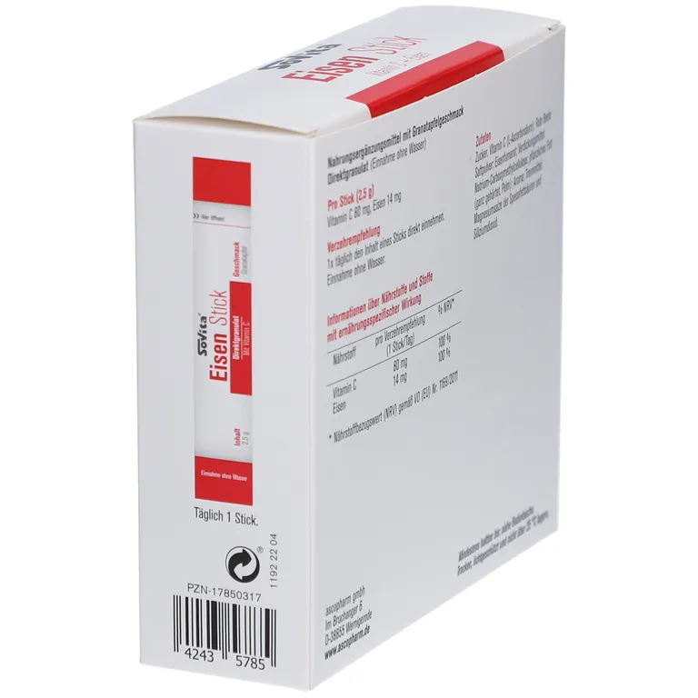 Shopapotheke Sovita Eisen Stick Mit Vitamin C