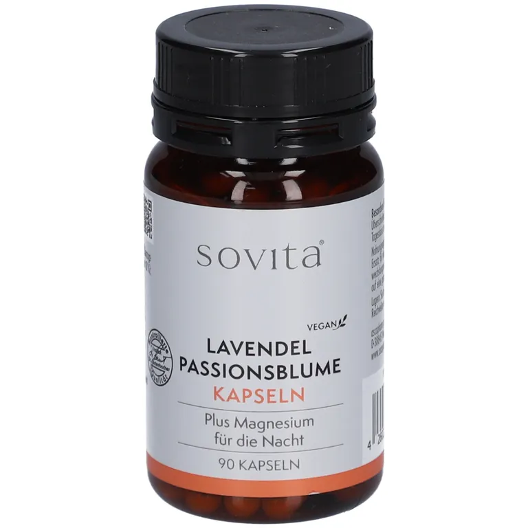 shopapotheke sovita Lavendel Passionsblume Kapseln