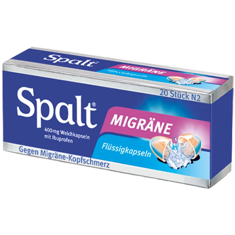 shopapotheke Spalt® Migräne Flüssigkapseln