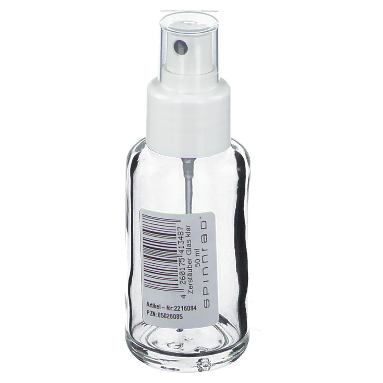 Shopapotheke Spinnrad® Zerstäuber Glas Klar 50 Ml
