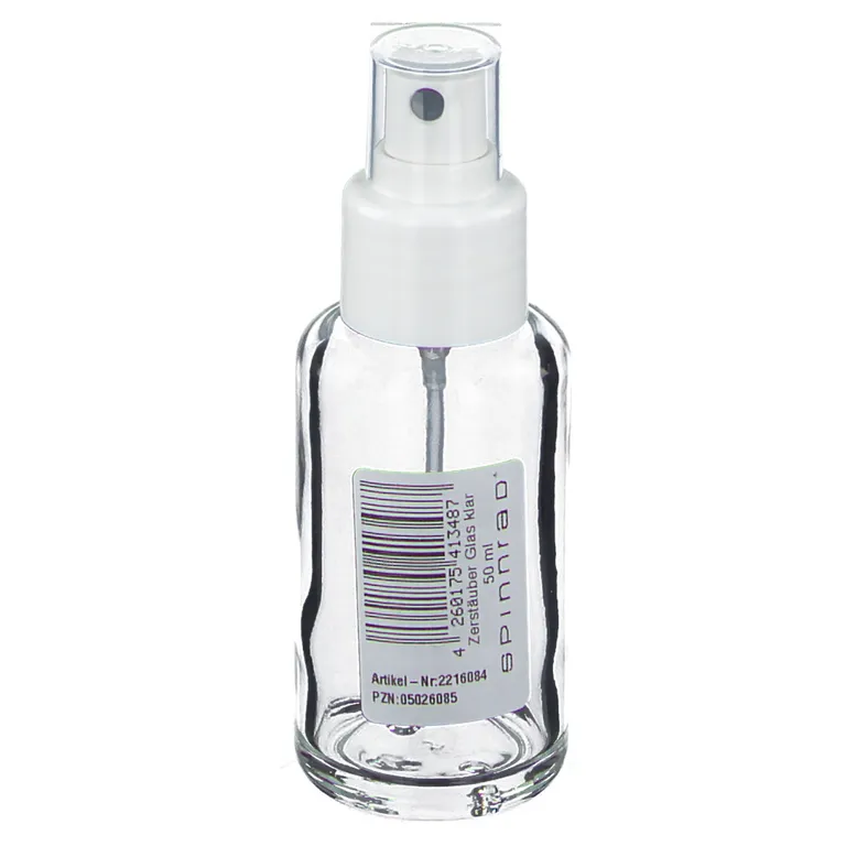shopapotheke Spinnrad® Zerstäuber Glas klar 50 ml
