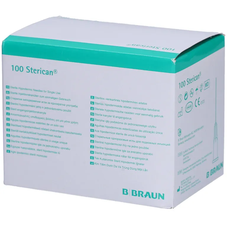 Shopapotheke STERICAN Einmalkanüle 22 G 30 Mm