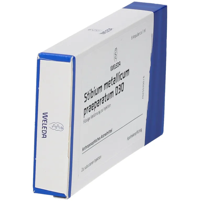 Shopapotheke Stibium Met. Praeparatum D 30 Amp
