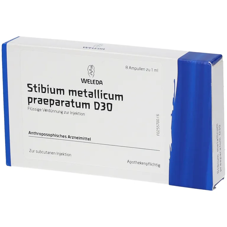 shopapotheke Stibium Met. Praeparatum D 30 Amp
