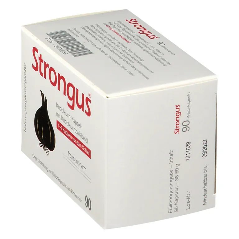 Shopapotheke Strongus® Knoblauch-Kapseln