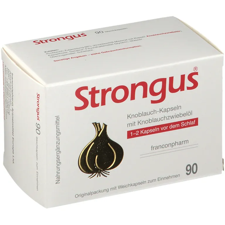 Shopapotheke Strongus® Knoblauch-Kapseln