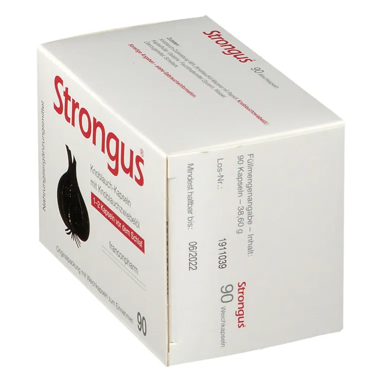 Shopapotheke Strongus® Knoblauch-Kapseln