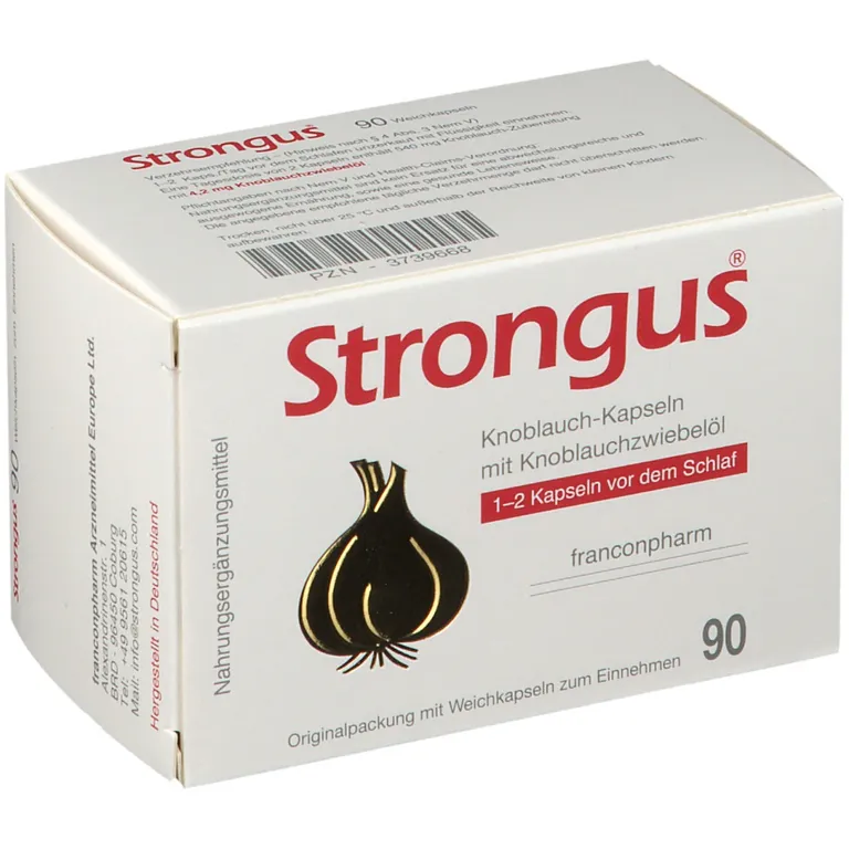 shopapotheke Strongus® Knoblauch-Kapseln