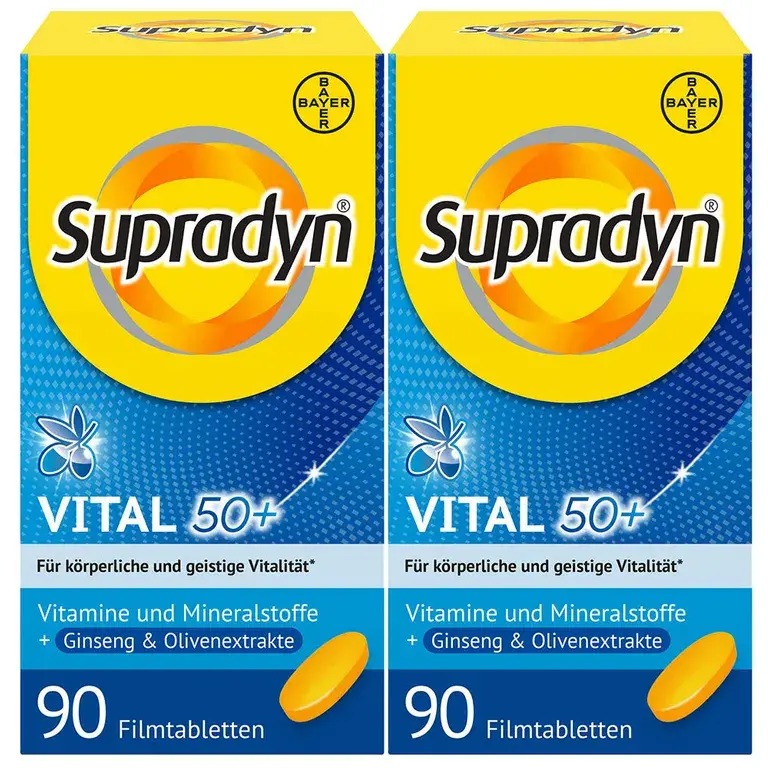 shopapotheke Supradyn® Vital 50+ Ginseng + Olive