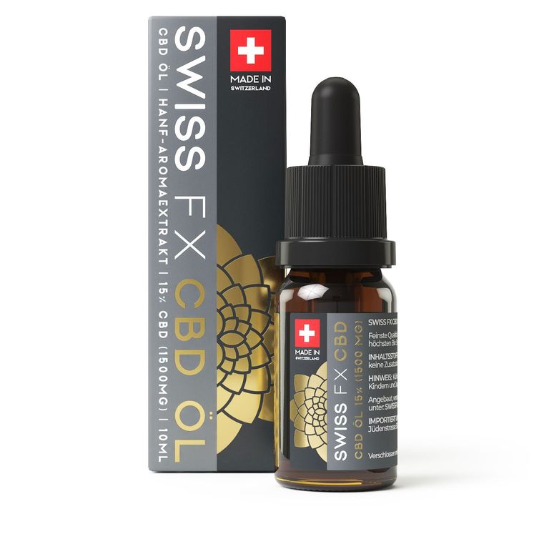 shopapotheke SWISS FX CBD Öl 15% Vollspektrum