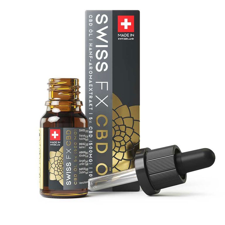 Shopapotheke SWISS FX CBD Öl 5% Vollspektrum