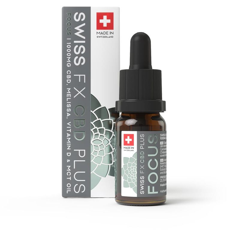 shopapotheke SWISS FX CBD Öl: FOCUS