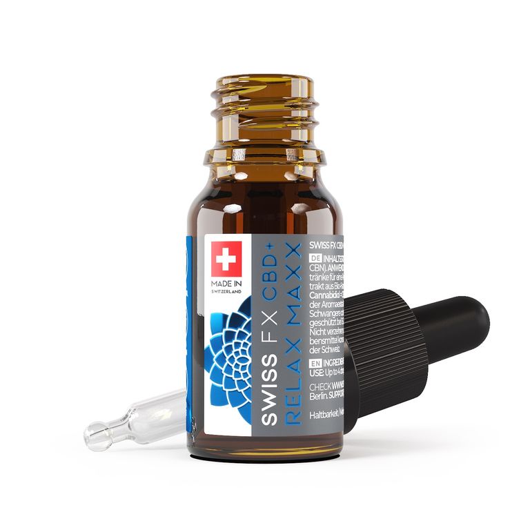 Shopapotheke SWISS FX CBD ÖL: RELAX MAXX