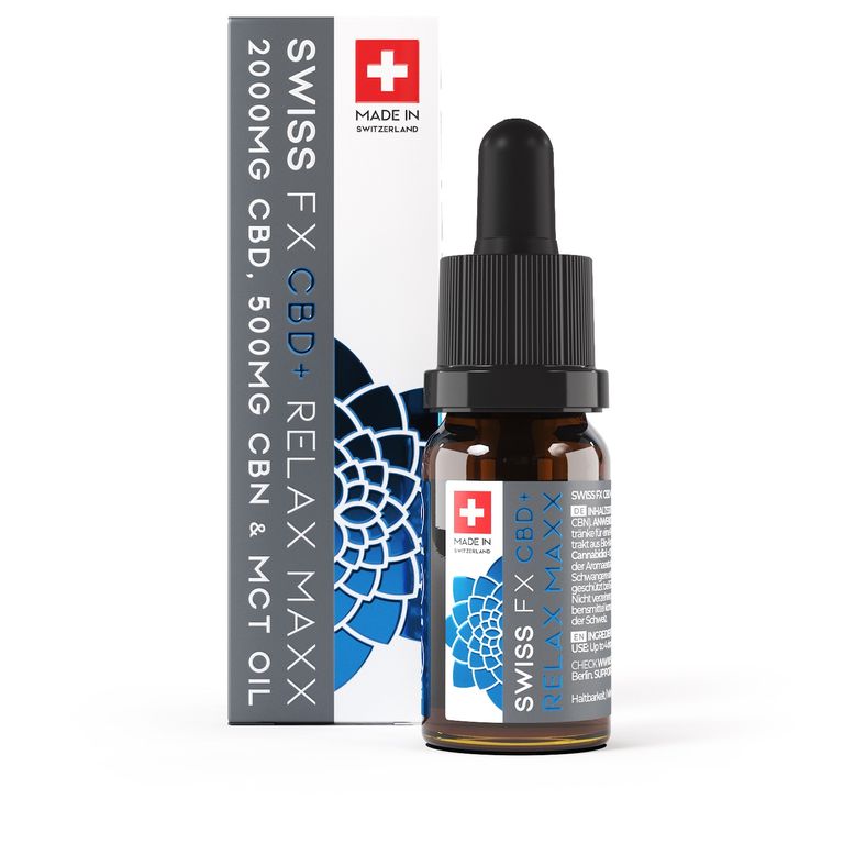 shopapotheke SWISS FX CBD ÖL: RELAX MAXX