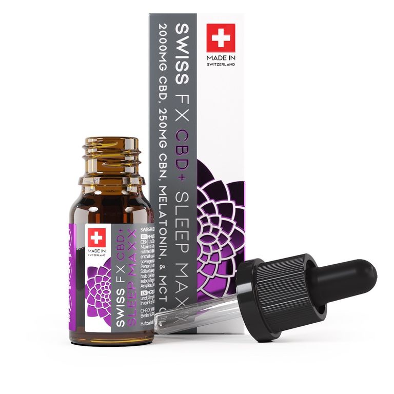 Shopapotheke SWISS FX CBD Öl: SLEEP MAXX
