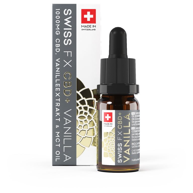 Shopapotheke SWISS FX CBD Öl: VANILLA